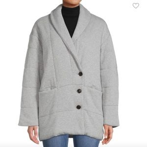 Madewell Light Gray Puffer Jacket